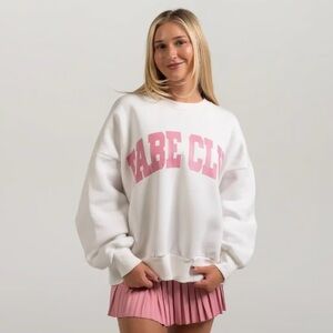 Babe by Bucked Up Babe Club Oversized Crewneck Sweater